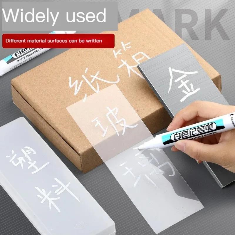 Product Introduction of White Permanent Paint Pen set for Wood Rock Plastic Leather Glass Stone Metal Canvas Ceramic Deep Hole Marker 5