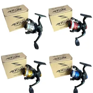 REEL murah spool plastik SHIKARI ATOM ( versi baru Daido Atom ) 200 5 bearings + senar