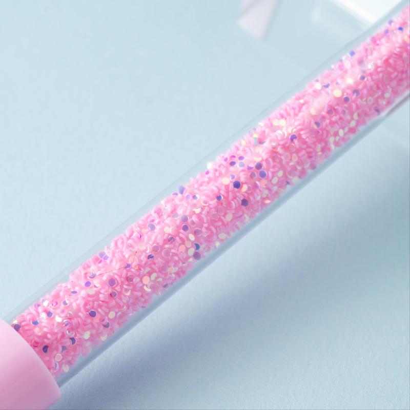 Glitter Glitter Gel Pen, 4 Counts/set Colorful Writing Pen, Writing Stationery for Students, Office Stationery & Supplies 2