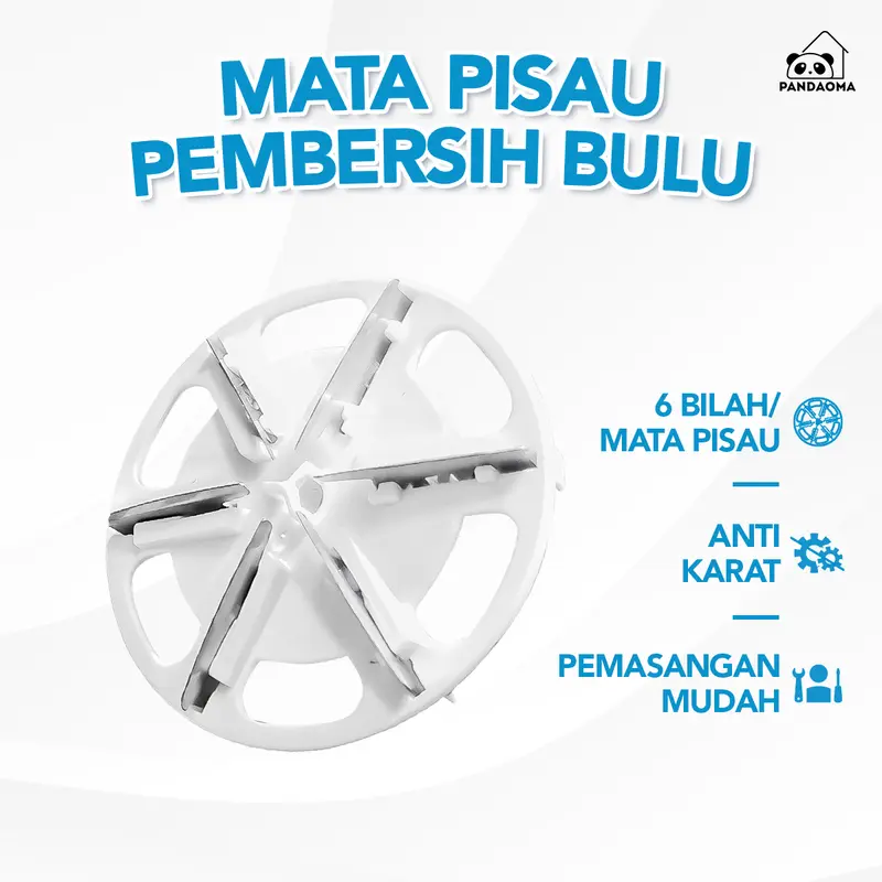 Pandaoma Refill Pisau Lint Remover Portable Pembersih Bulu Pakaian