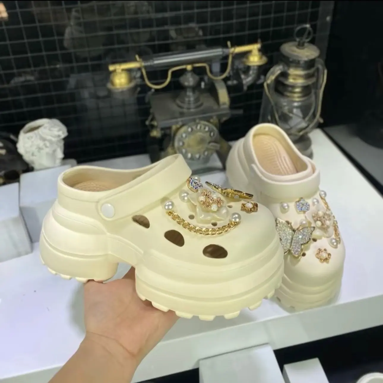 sục nữ 10 phân tôn dáng,tôn chiều cao,siêu nhẹ.