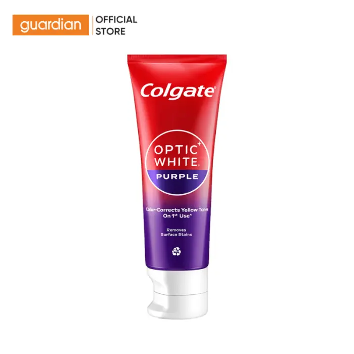 Kem Đánh Răng Colgate Trắng Răng Optic White Purple 100g