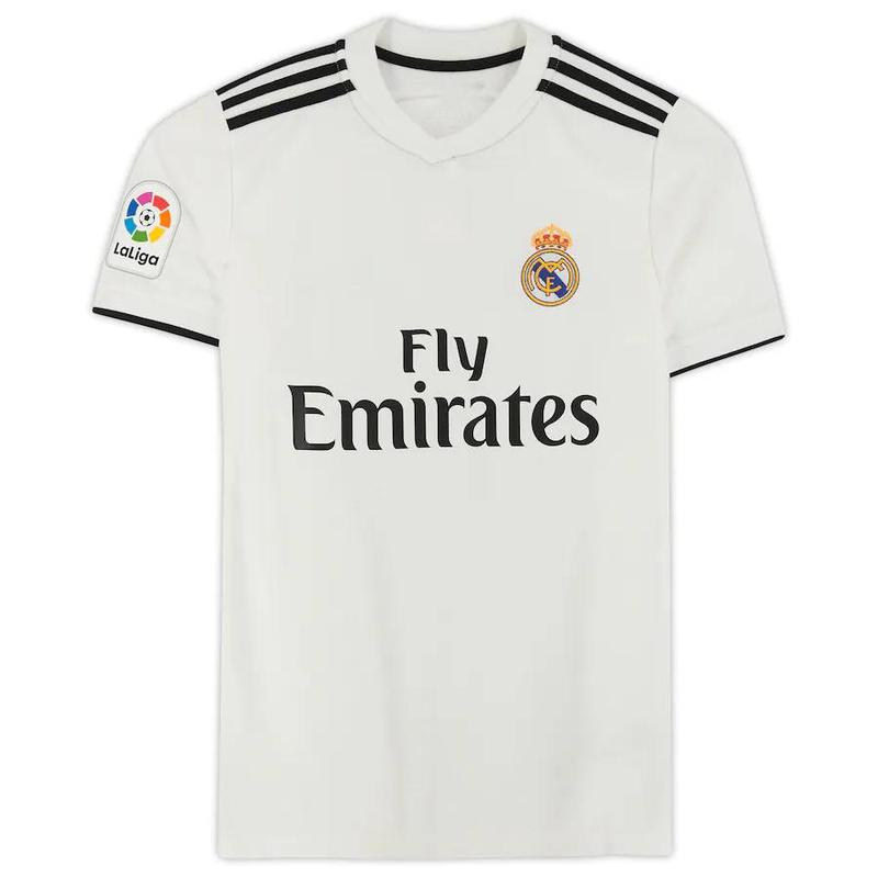 Real Madrid estar 2018 2019 National football uniform short sleeve retro home suit for men and women 3