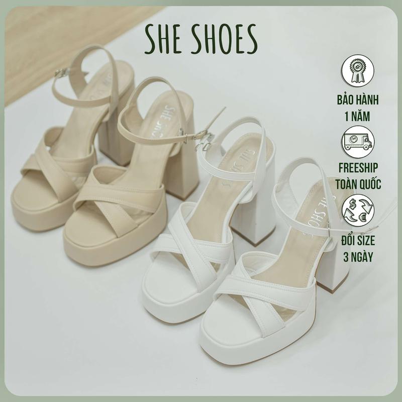  SANDAL GIÀY CƯỚI 13P QUAI CHÉO BASIC - NEW ARRIVAL - GC13001 
