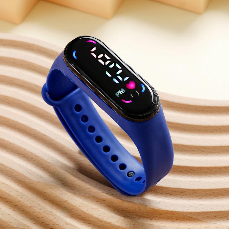 Product Introduction of Wholesale New Multi-Function Luminous Waterproof Touch Electronic Watch for Students LED Electronic Wristwatch Wholesale 12