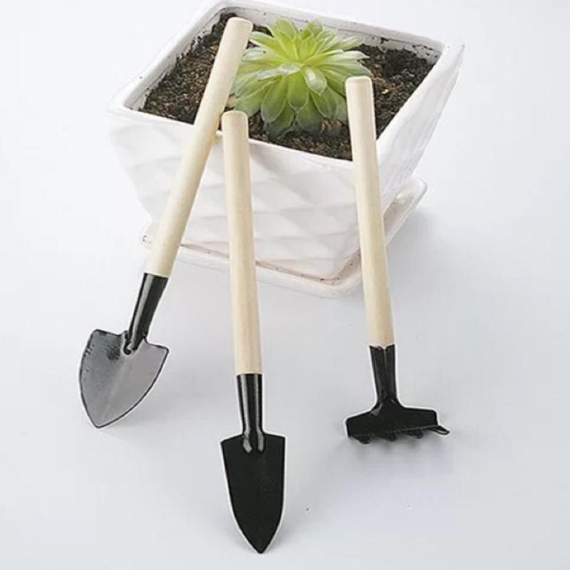 Product Introduction of Combo Bộ 3 Dụng Cụ Làm Vườn Đa Năng - Loại 1 rất dày Thép sơn không rỉ - Set of 3 Garden Tools (Size lớn: 265x80) 75