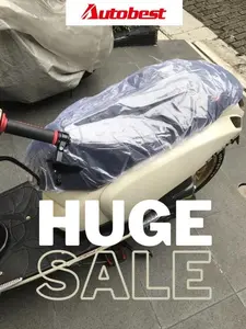 Cover Jok Motor AUTOBEST Jas Jok Plastik Double Layer 100% Waterproof