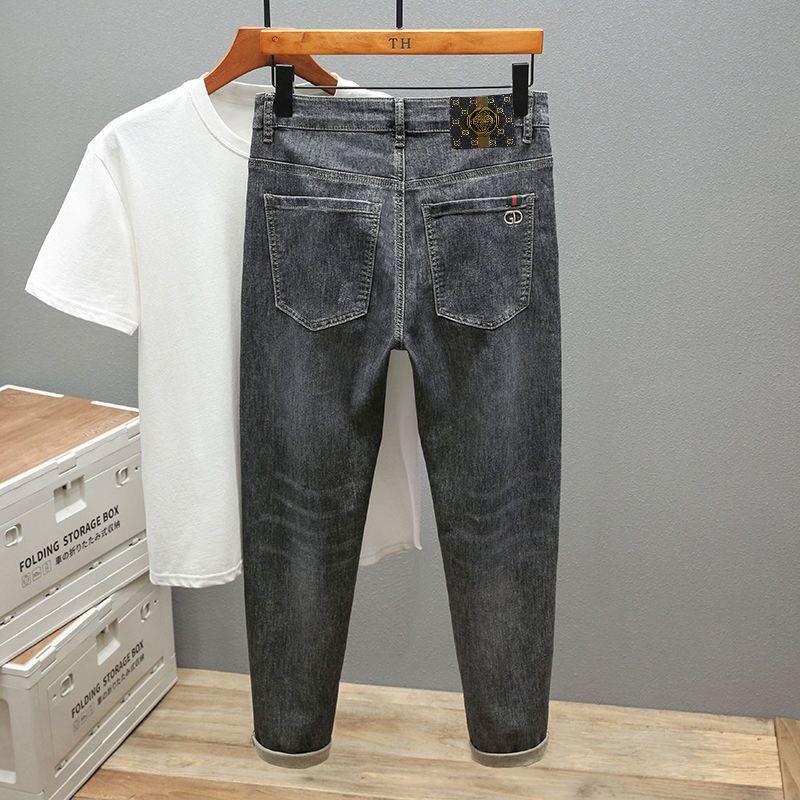 Product Introduction of Quần Jean Nam Hợp Xu hướng Cao Cấp, Dáng Rộng Vừa Vặn, Quần Ôm, Co Giãn Thường Ngày Dài Hợp Xu hướng, Bộ Sưu Tập Xuân Thu 2023 Hàng Mới Về, Thích Hợp Cho Nam Giới 8