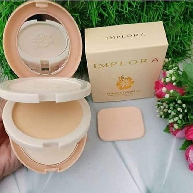 Implora Compact Powder Sueluttu Compact Powder Two Color Two Way Cake One Foundation Bedak Implora Sueluttu Best Seller 3