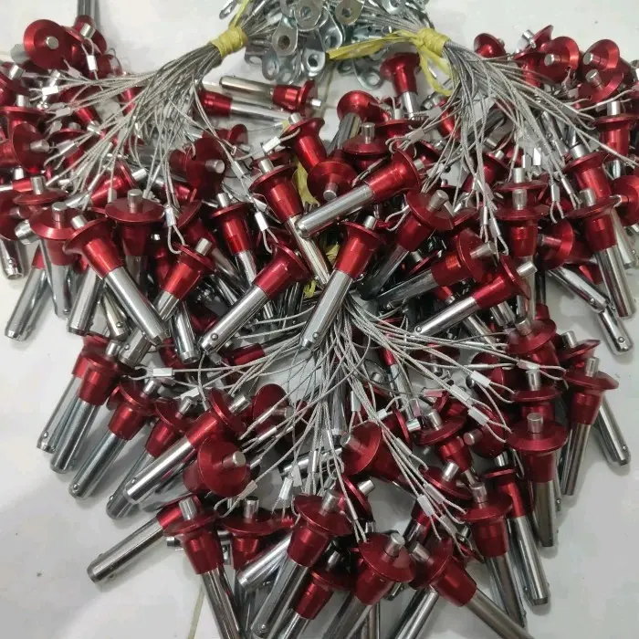 Pinlok Braket Line Array - Pinlock Bracket 10 mm High Quality Warna merah 3