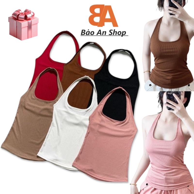 [A51] Áo choàng cổ trễ vai from dài ôm body chất vải thun gân tăm kiểu hở lưng Free Size dưới 54kg Bảo An Shop top hot trend Women Nữ Voan Voi Đỏ