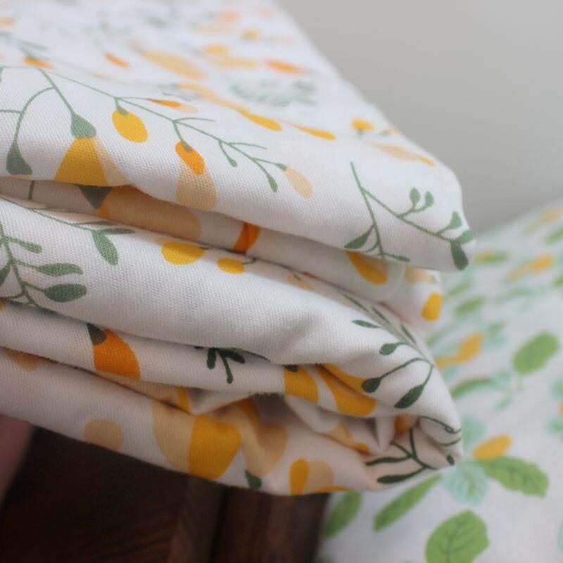 Product Introduction of Exported to UK Original Order 100% Pure Cotton Active Print Quilt Cover Four-Piece Set Single Double Duvet Cover Bed Sheets Pastoral Cotton 31