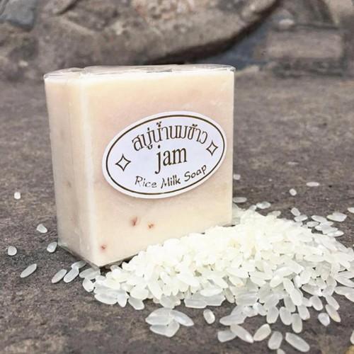 01 bánh Xà Phòng Gạo Thái Lan Yoyo Rice Milk Soap 55g giúp kháng khuẩn, trắng da, thơm mùi sữa gạo 4