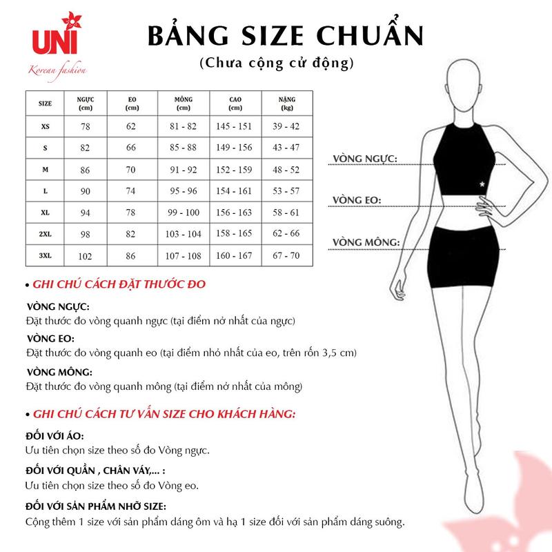 Áo Vest Nữ UNIVTH Ngắn Tay Kèm Đai Hoa Sang Trọng 5UVB1046KG 6