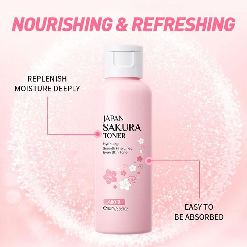 Product Introduction of Sakura Toner Shrinks Pores And Softens Toner Hydrating And Moisturizing Delicate Moisturizing Skin Hydrating 100ml 28