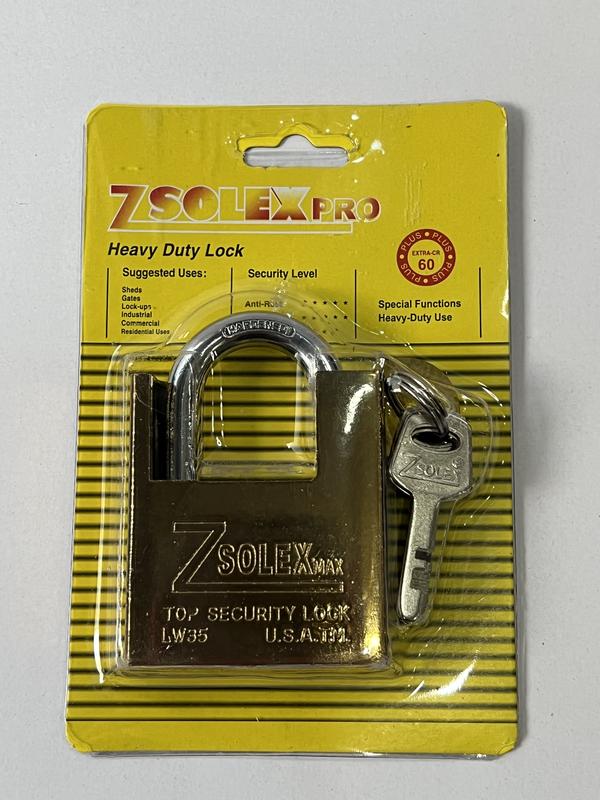 Ổ khoá Zsolex chống trộm, chống cắt 6P khoá nhà, khoá cửa bảo vệ tài sản