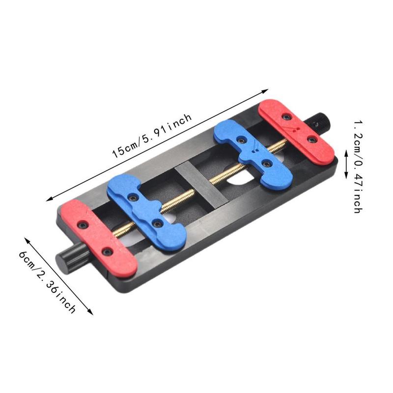 Product Introduction of Phone Motherboard Clamping Tool Sturdy Accessory Circuit Board Holder Professional for CPU Hard Disk 6x2.3x0.4inch Adjustable 0