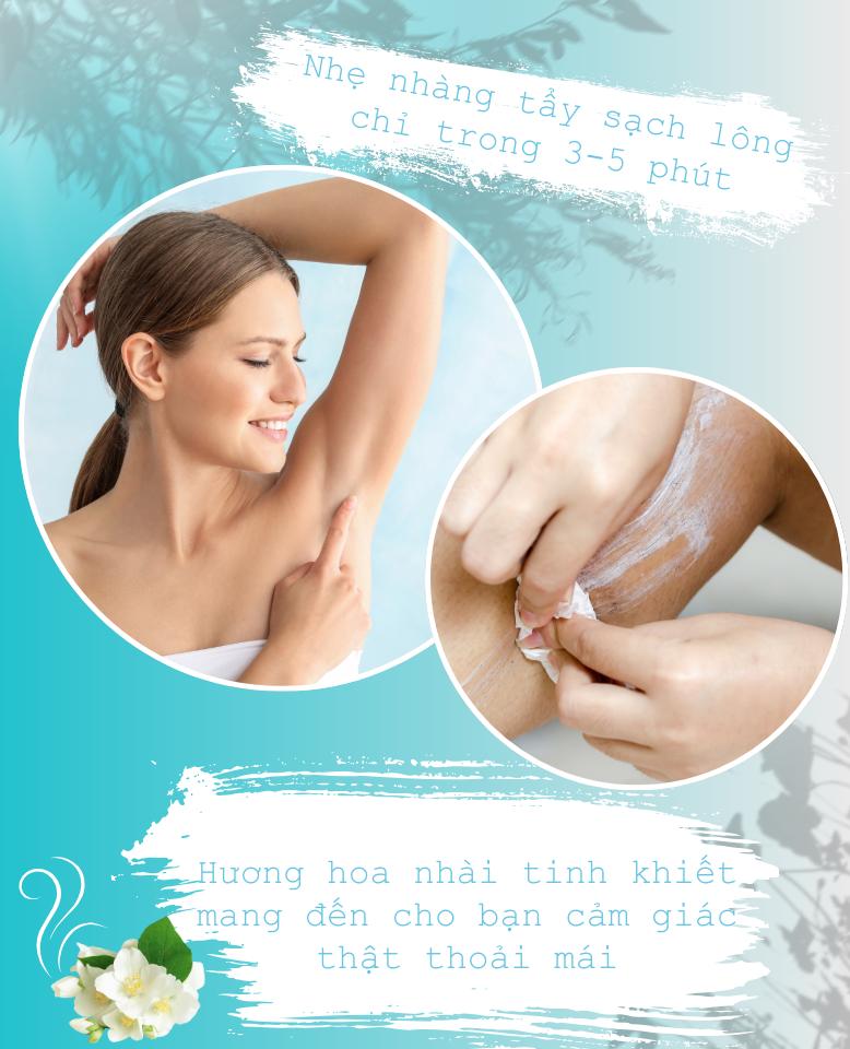 Product Introduction of Kem Tẩy Lông Pop Biofresh – Tẩy Lông Dịu Nhẹ, Dưỡng Ẩm, Hương Nhài Thơm Dịu - 50g 7