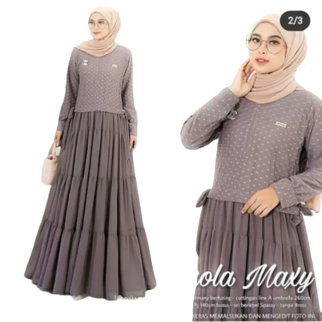 Gamis Outfit Kondangan Rok Susun ld 140 Gamis Jumbo Terbaru 2022 Nikola Maxy L XL XXL XXXL 5XL Kain Muslim Panjang Rempel Tile Variasi Dress Wanita Nyaman Wolfis Maxi Hitam Menyusui