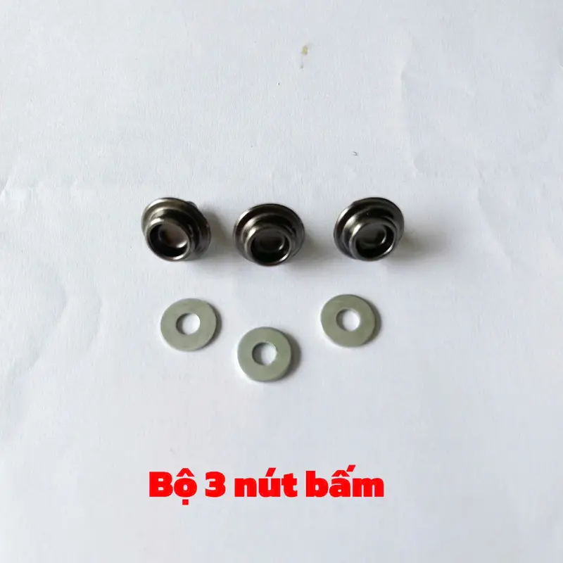 Bộ 3 Nút Bấm Gắn Nón Bảo Hiểm, Lắp Kính 7