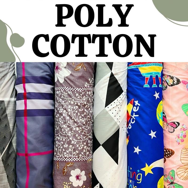 Poly Cotton Fabric PER YARD Tela for Bedsheets, Pillowcases, - TikTok ...