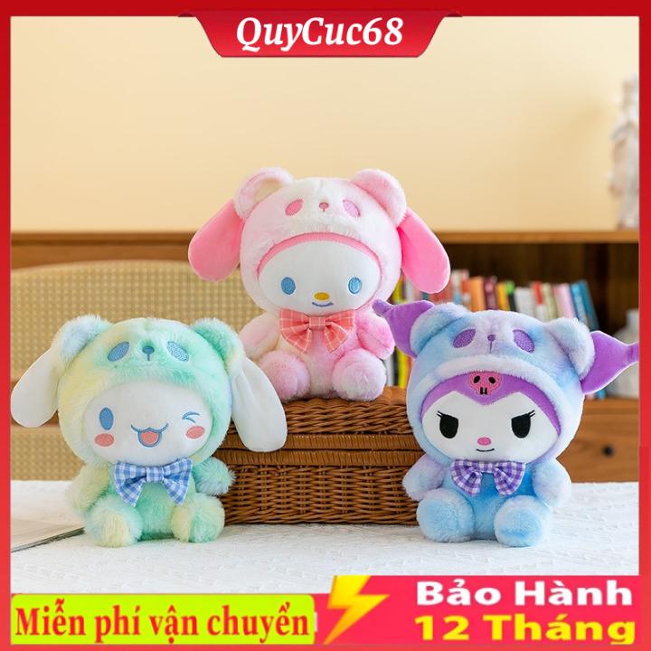 25cm Anime Nhiều Màu Sắc hello kitty sanrio Đồ Chơi Kawaii Mymelody Kuromi cinnamoroll Sang Trọng Thú Nhồi Bông mềm