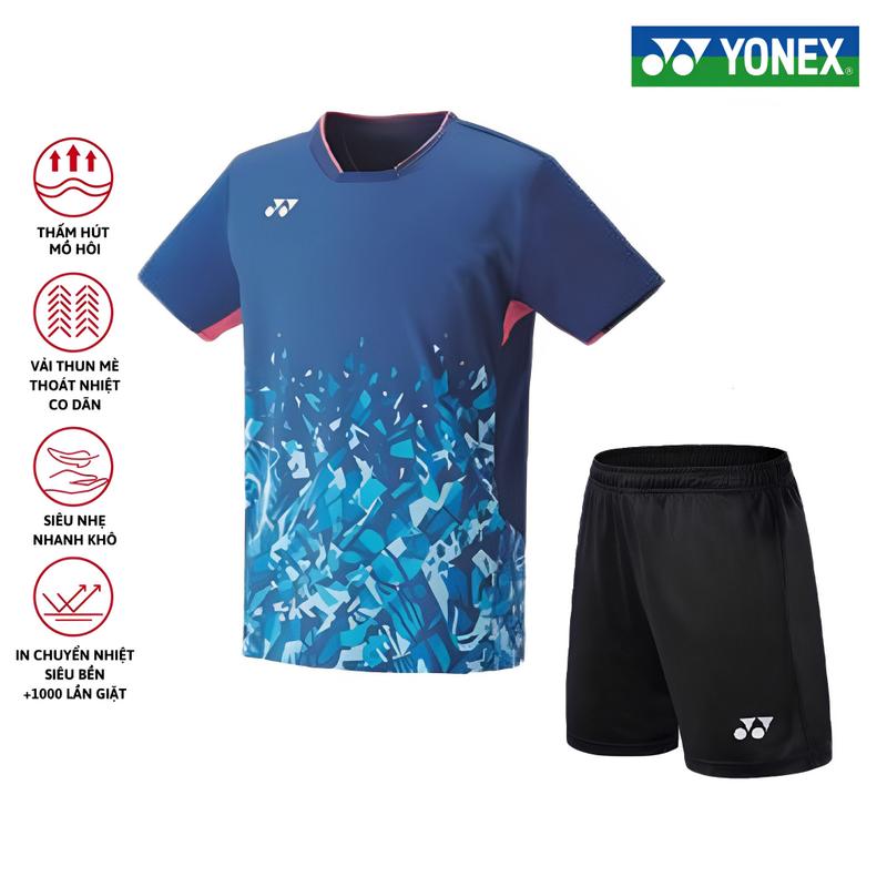 Áo, quần cầu lông Yonex chuyên nghiệp mới nhất sử dụng tập luyện và thi đấu cầu lông M3S58 0