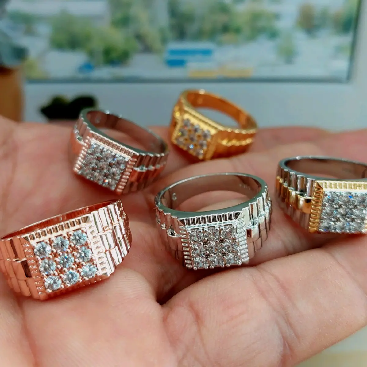Cincin cowok mata 9 petak