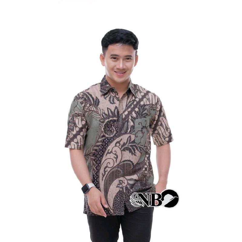 Hem Batik Pria Lengan Pendek 3 Baju 70 Ribu & 2 Baju 50 Ribu Bahan Katun Size M L XL XXL MOTIF RANDOM 5