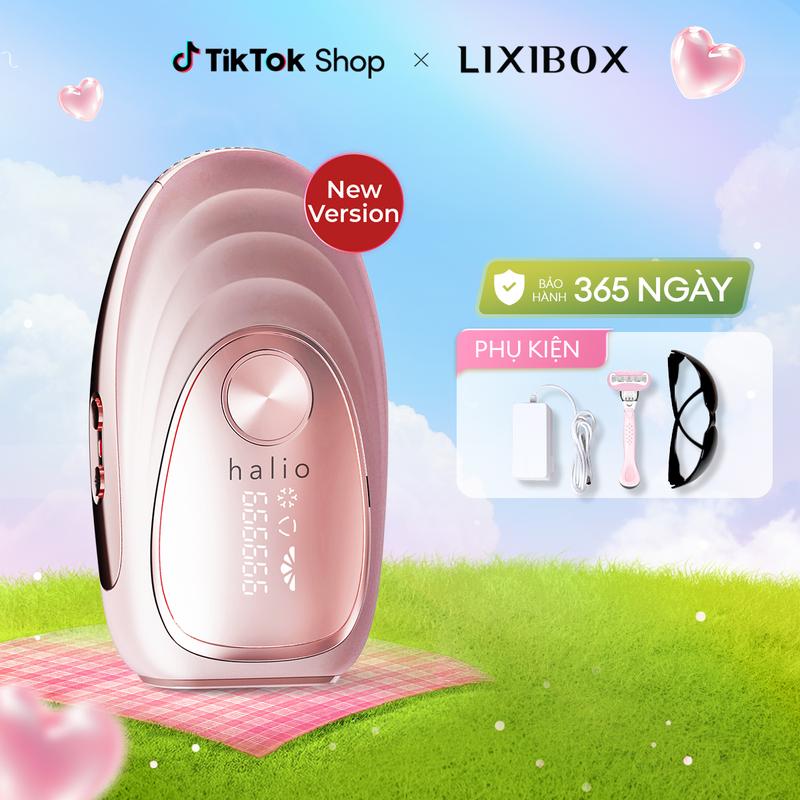 Máy Triệt Lông Băng Lạnh Cá Nhân Halio IPL Cooling Hair Removal Device - Phù hợp cho Da Nhạy Cảm, Triệt Được cho Mặt - máy triệt lixibox