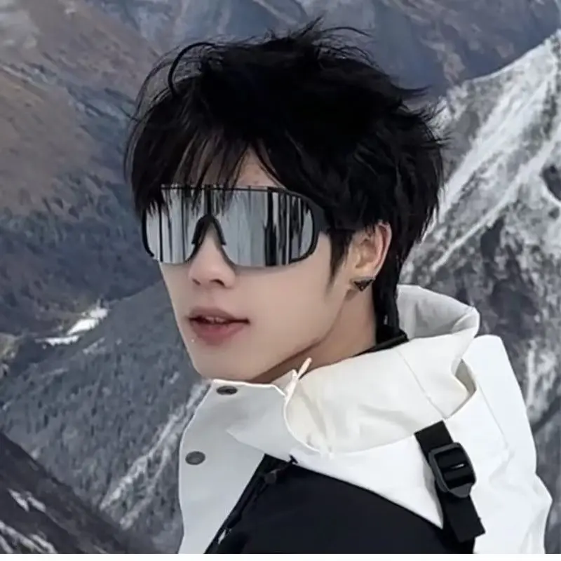 [in Stock Now Released] Mountaineering Goggles Outdoor Riding Sunglasses Bicycle Windproof Sunglasses Mercury Lens Sunshade Sports Sunglasses