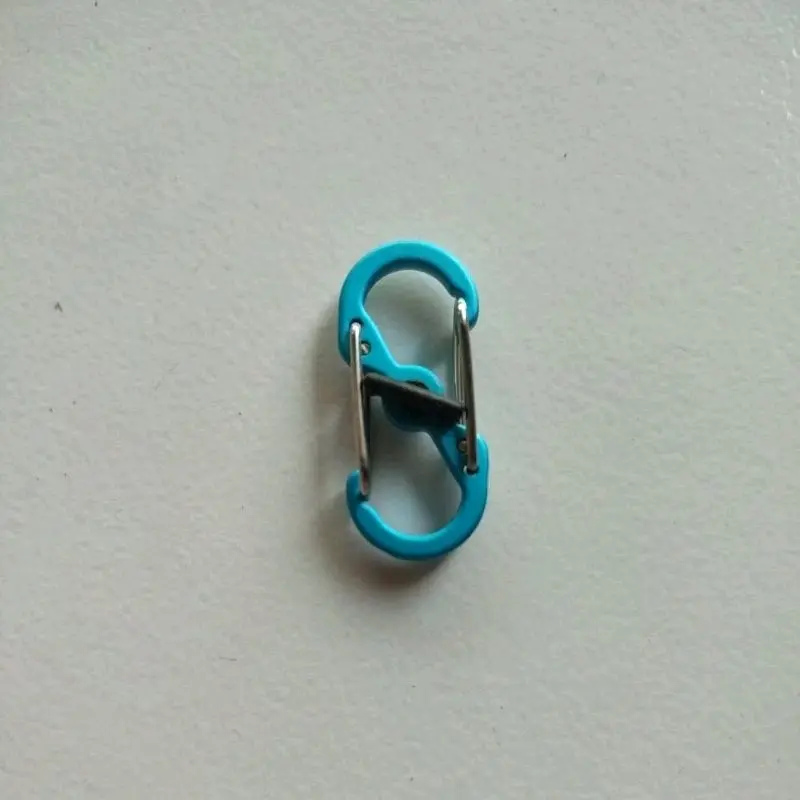 Gantungan Metal S-biner carabiner  Premium Quality spring hook with Safety Lock 6