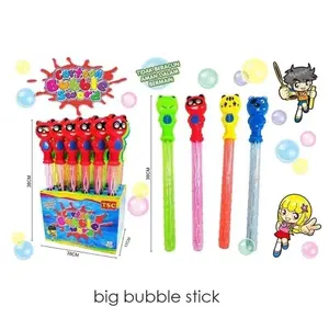 JOFESTORE88 MAINAN BUBBLE STICK/TONGKAT GELEMBUNG DENGAN MOTIF KARAKTER LUCU. Plastik