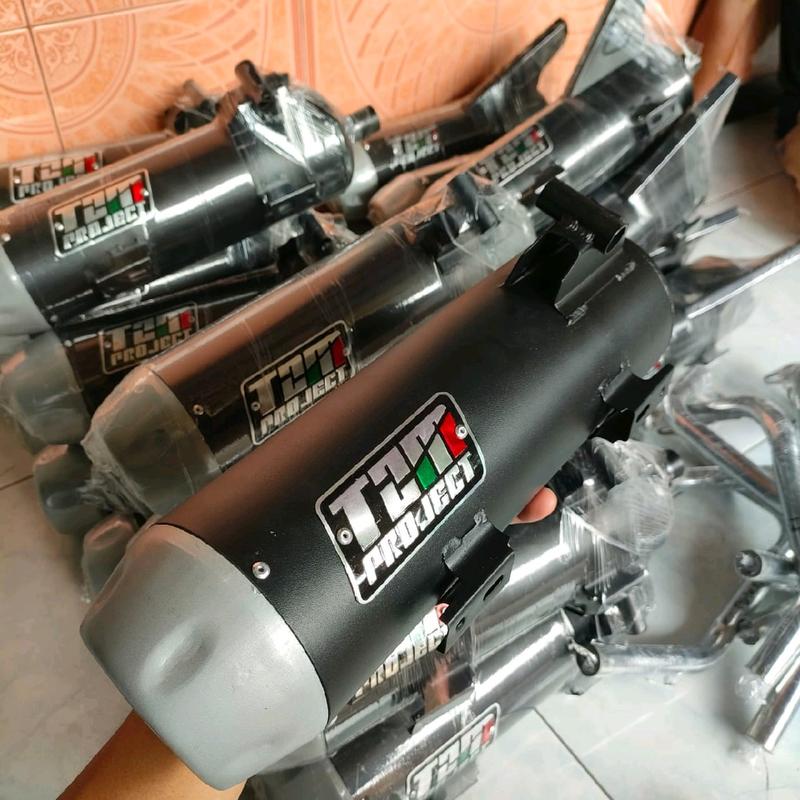 Knalpot TZM Project motor beat fi beat karbu 150 Vario 125 Vario 150 LED Scoopy Mio sporty Mio J COD 6