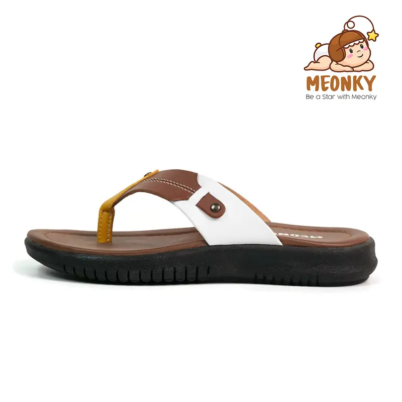 Sandal Anak Laki Laki Sendal Japit Anak Cowok Original Meonky SB - 11 Cocok Untuk Bermain Sekolah Pesta anak kecil  Gratis Ongkir Ke seluruh Indonesia Kaki Fashion Sd 8