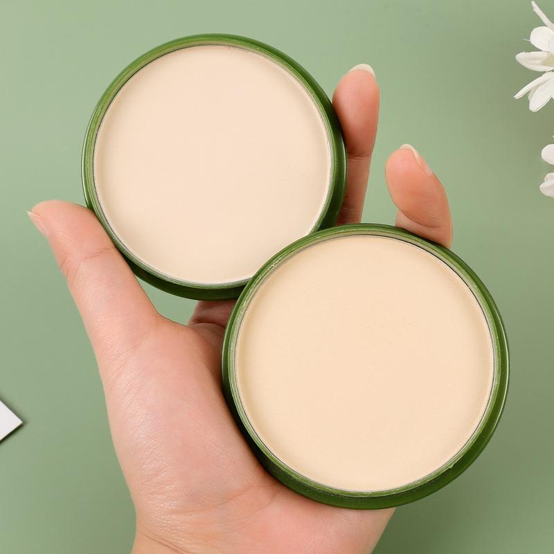 Product Introduction of 99% Aloe Vera Face Powder Smoothing Pressed Powder Waterproof  Moisturizing  Concealer Brighten Foundation Face Makeup Cosmetic Moisturizer Moisture 8