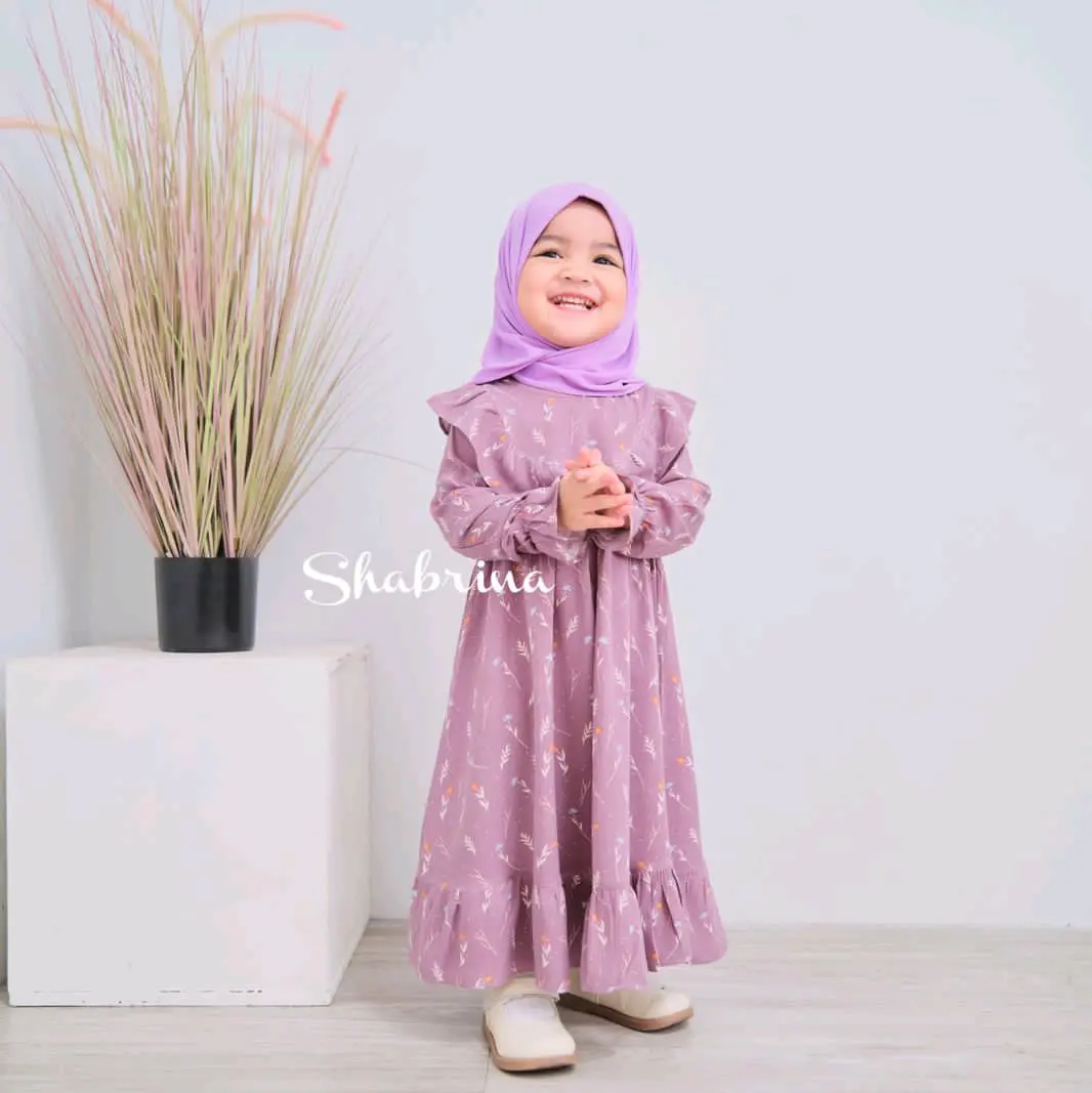 Gamis Anak Hanna (hanya gamis)  by Shabrina