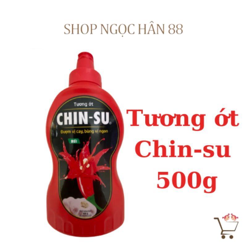 Chai Tương Ớt Chinsu 500gr đượm vị ngon,bùng vị cay