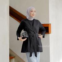 Gambar Bayleaf.id Rossa Coat Blazer Formal Size Jumbo - BEIGE, XXL dari bayleaf.id Kota Kediri 4 Tokopedia