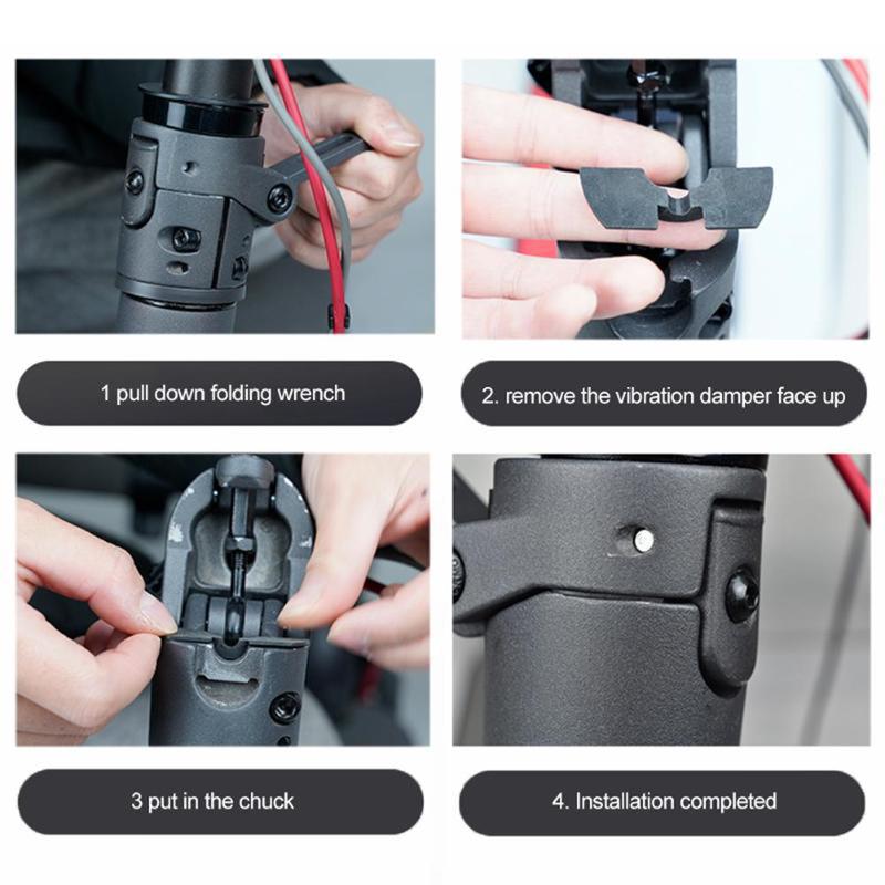 Product Introduction of 0.6mm 0.8mm 1.2mm RED Scooter Parts Scooter Modification Accessories Front Fork Spacer for Xiaomi M365 Vibration Damper Damping Cushion 15