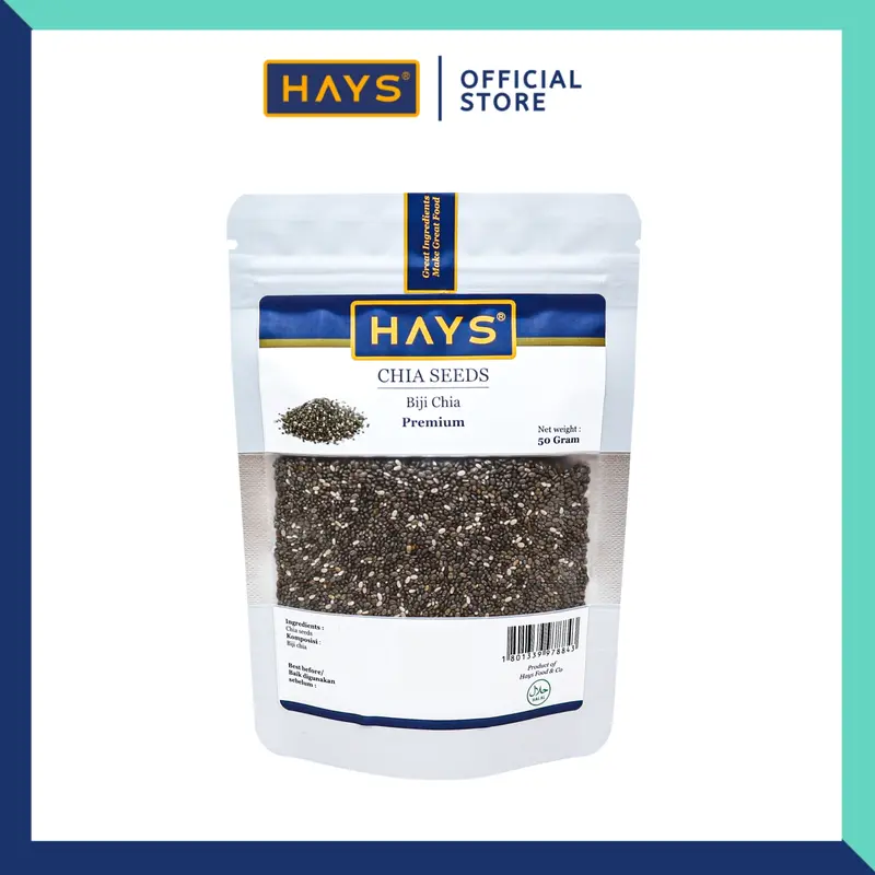Chia seeds / Biji Chia 50 Gram HAYS 0