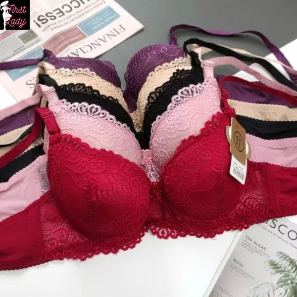 Bras Women With Wired BC Cup 34-42 Full Coverage Bralette Baju Dalam Wanita Berdawai Underwear Bra