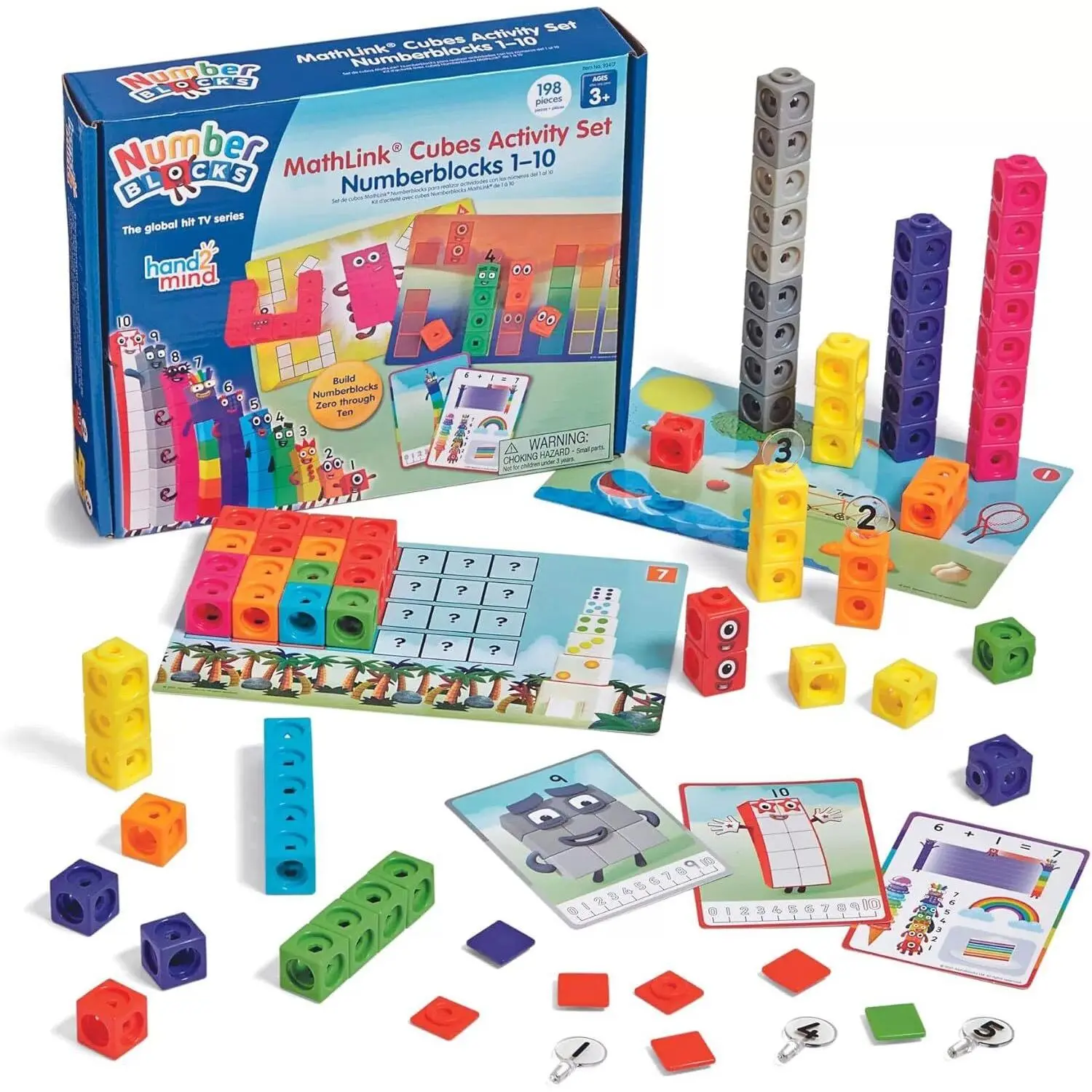 New style!!! Numberblocks MathLink Cubes 1 10 / 11 20 Activity Set (Age ...