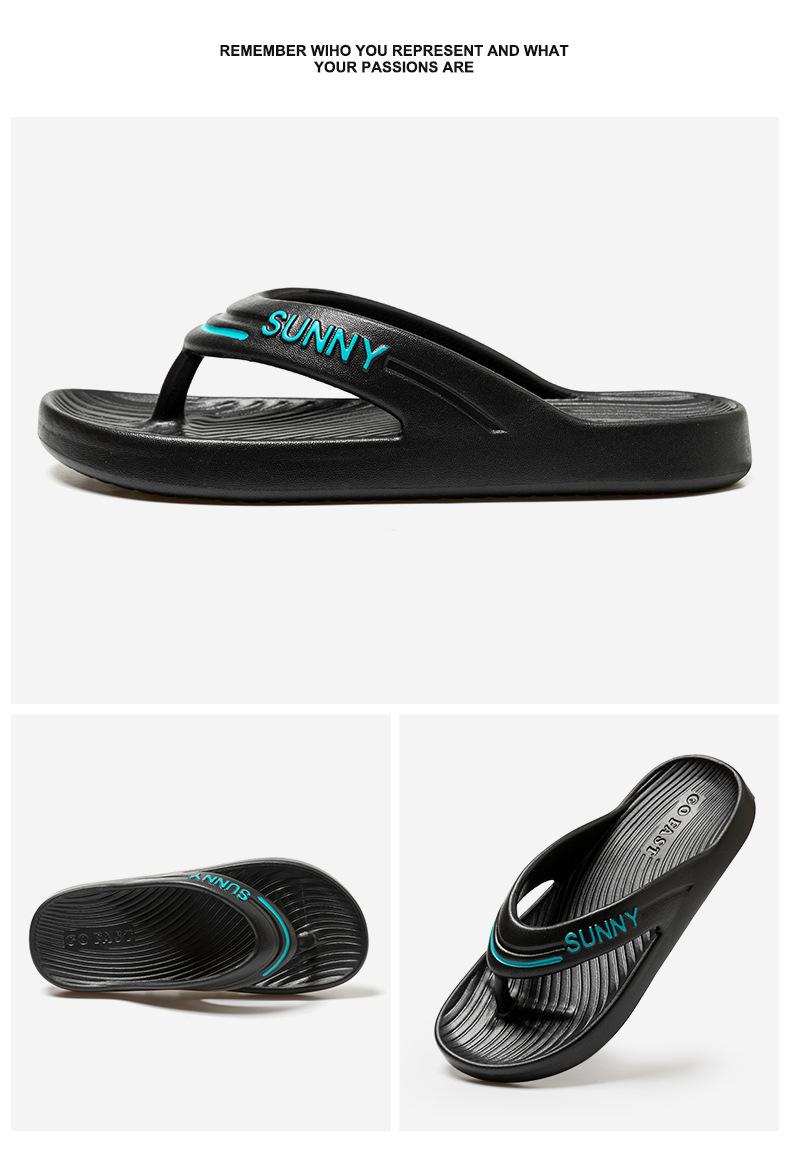 Product Introduction of EVA Flip-Flops for Women, Non-Slip, Odor-Free, Portable Sandals for Men, High-End Feel, Summer Outdoor Beach Slippers 9