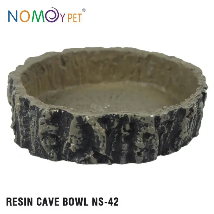 Nomoy NS-42 Resin Cave Bowl Feeding Dish Water Dish bukan exoterra 0