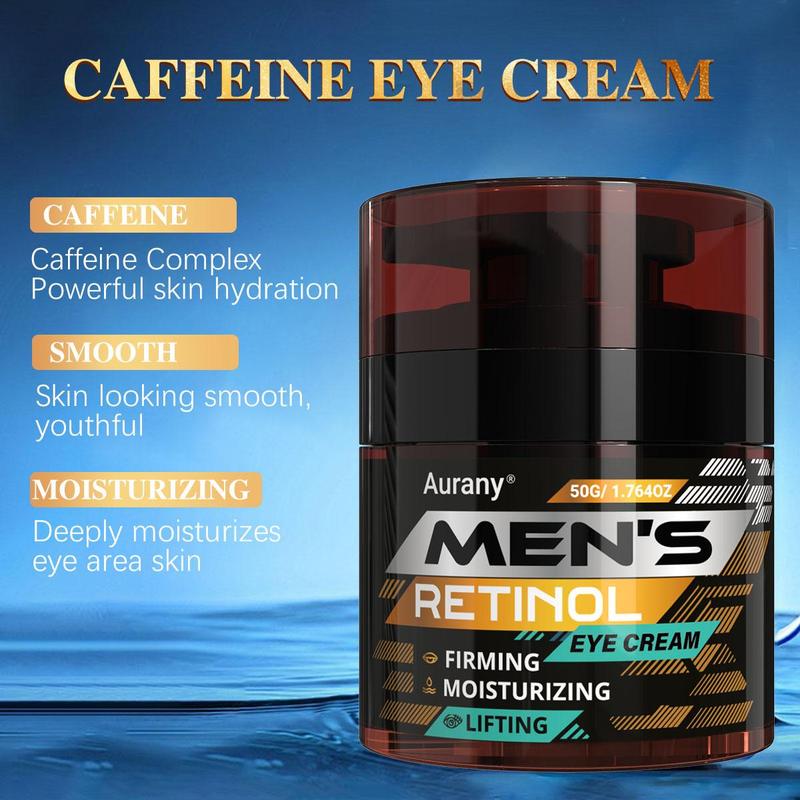 Caffeine Eye Cream, Moisturizing Eye Cream, Lifting and Firming Eye Cream, Eye Care Product for Men, Daily Skin Care Product for Hydrates Eye 4