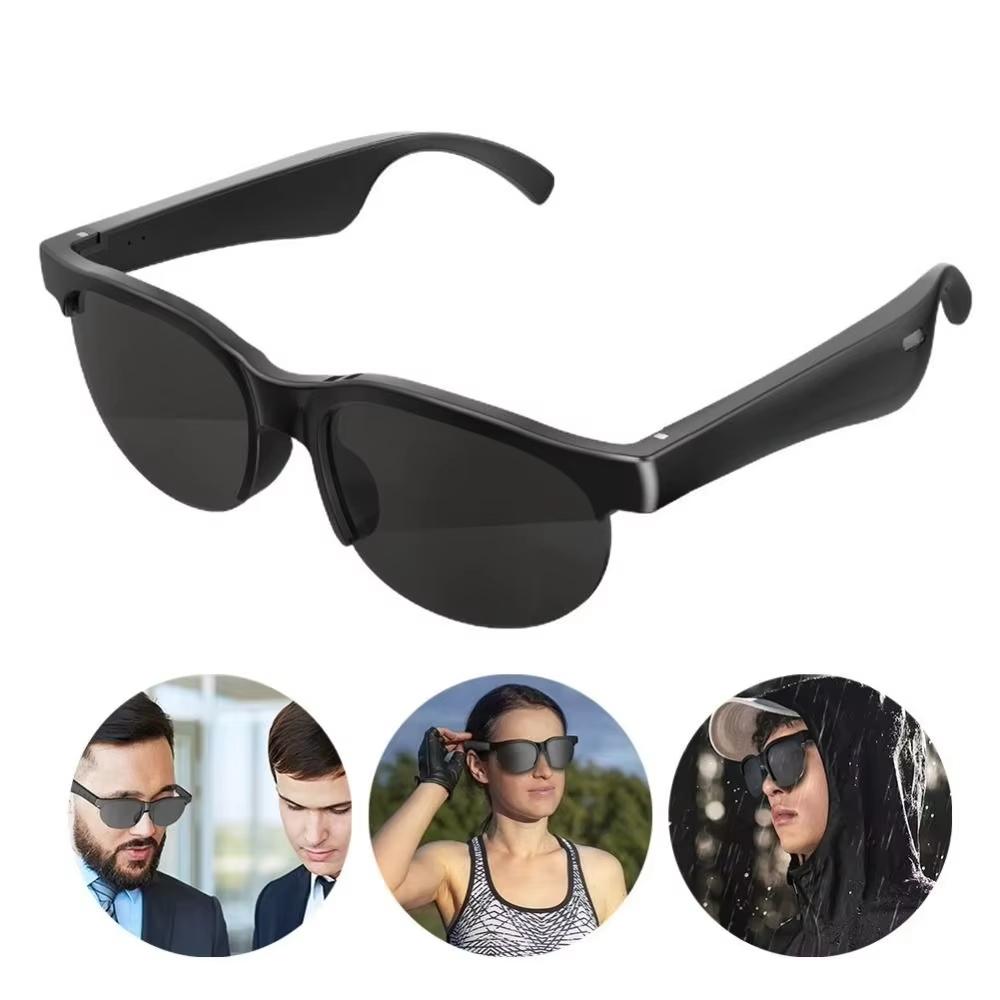 Translation AI Smart Glasses 144 Languages AI Real Time Bluetooth Glasses Earphones Bluetooth 5.4 HIFI Stereo Sound Sunglasses - Image 2