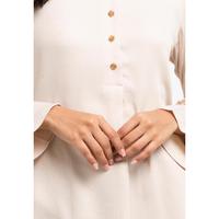 Gambar White Mode Inka Blouses - Blouse Wanita - S, Cream dari WHITE MODE Kota Administrasi Jakarta Barat 4 Tokopedia