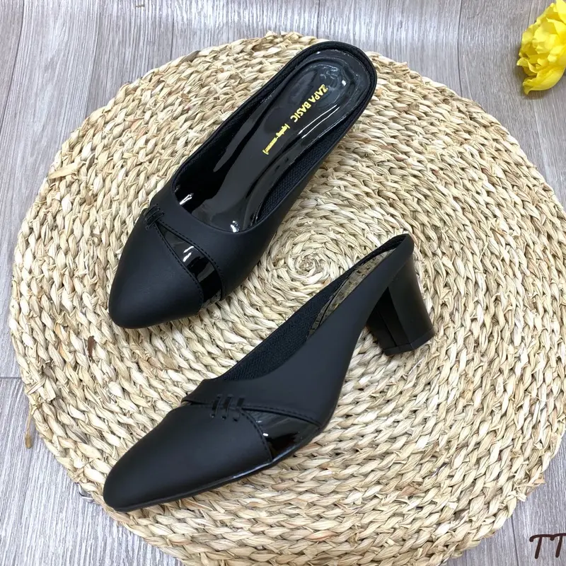( form nhỏ mn tăng lên 1 size nhé ) Giày sục big size 5cm phối màu cao cấp để chống trơn trượt TT Shoes chin012 2