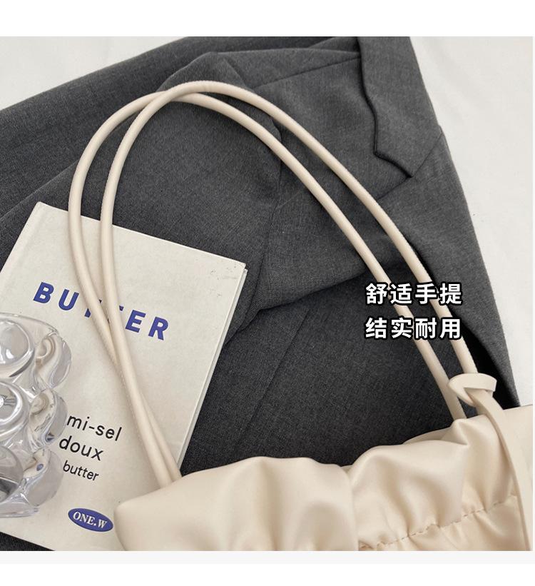 Product Introduction of Túi Nữ, Thiết Kế Đặc Biệt, Phong Cách Pháp, Hiện Đại Và Dễ Phối Đồ Túi Đeo Vai Xếp Ly, Thích Hợp Cho Du Lịch, Thời Trang, Hàng Mới Về Bag Tote 4